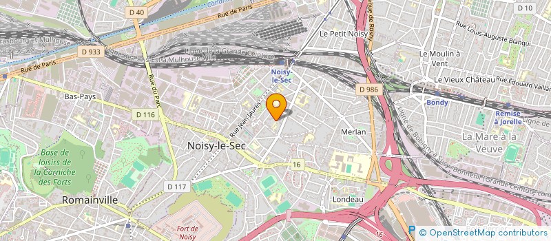 localisation de l'entreprise 1CLIC 1PROF à NOISY-LE-SEC