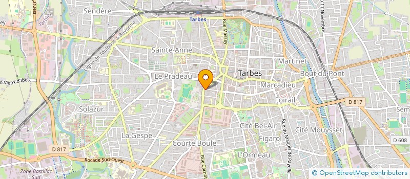 localisation de l'entreprise 1D2D  TARBES