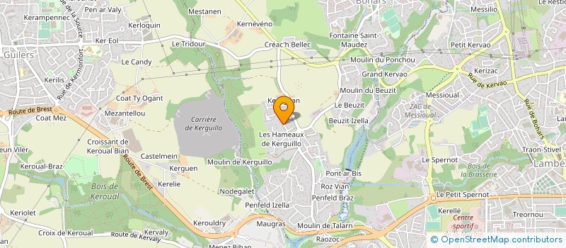 localisation de l'entreprise 1D2L à BOHARS
