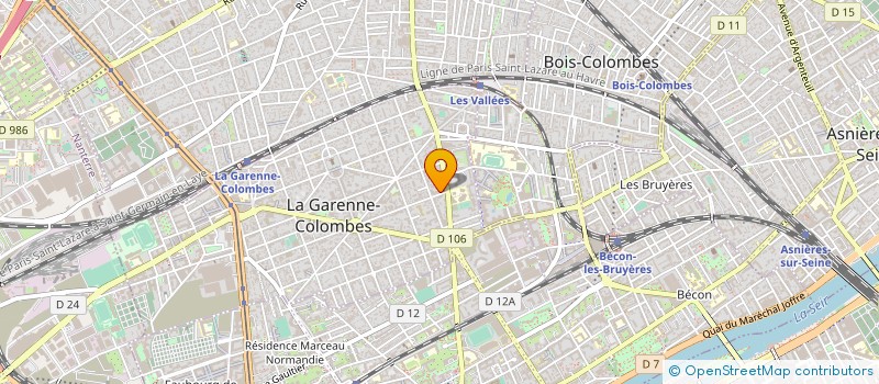 localisation de l'entreprise 1DELEBIL à LA GARENNE-COLOMBES