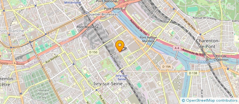 localisation de l'entreprise 1ER ETAGE  IVRY-SUR-SEINE