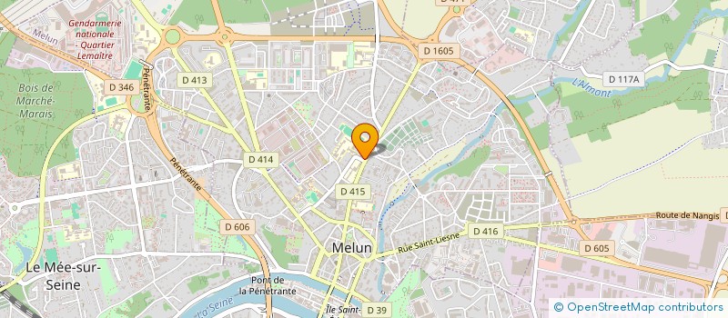 localisation de l'entreprise 1ER ORIGINAL à MELUN
