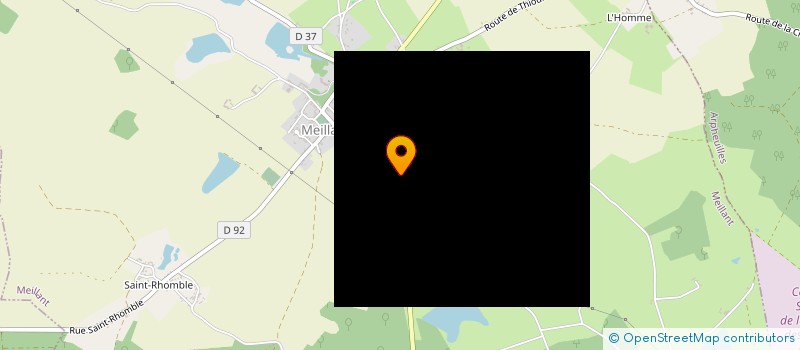 localisation de l'entreprise 1F STRUCTURE E-SPORT  MEILLANT