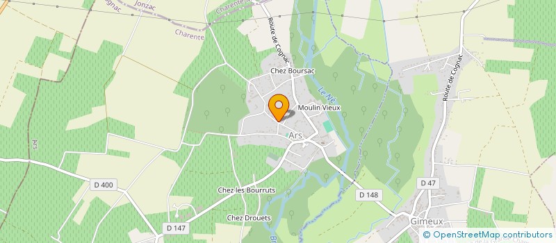 localisation de l'entreprise 1FORIMMO à ARS