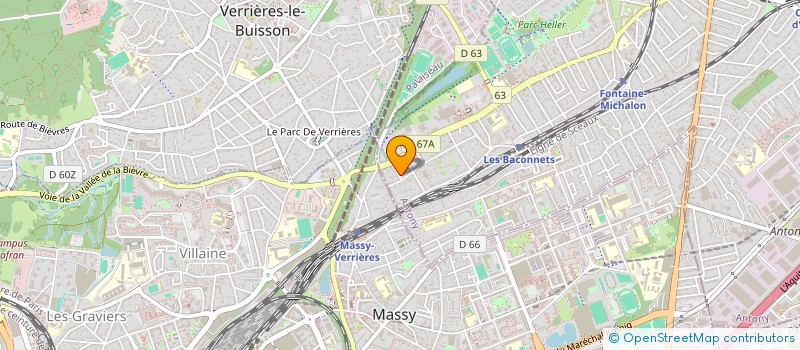 localisation de l'entreprise 1G CONSEIL à ANTONY