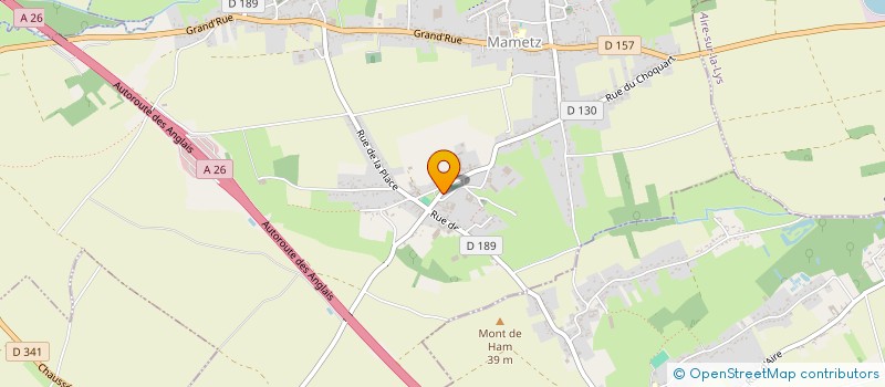 localisation de l'entreprise 1G.TEC  MAMETZ