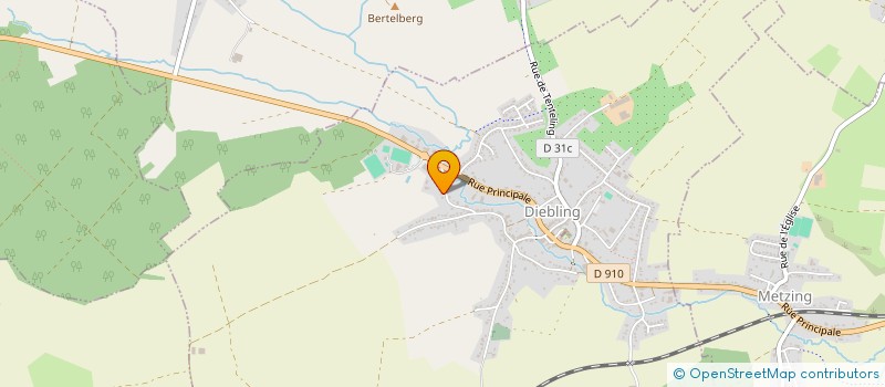 localisation de l'entreprise 1G3F  DIEBLING