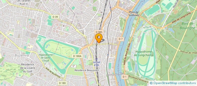 localisation de l'entreprise 1G7M à SURESNES