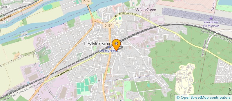 localisation de l'entreprise 1GENIUX à LES MUREAUX