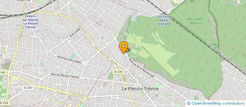 localisation de l'entreprise 1ISSUE à LE PLESSIS-TREVISE