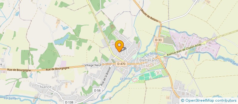 localisation de l'entreprise 1J2M  BLETTERANS