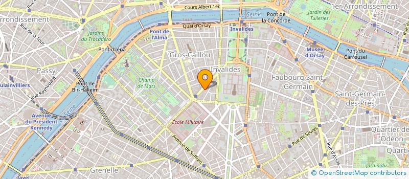 localisation de l'entreprise 1KFE L'ADDITION à PARIS