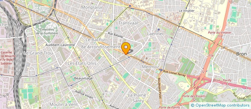 localisation de l'entreprise 1KFINANCEMENTS à LYON