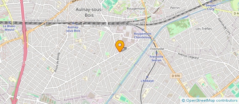 localisation de l'entreprise 1LM HOLDING à AULNAY-SOUS-BOIS