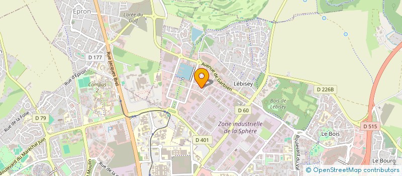 localisation de l'entreprise 1MED  HEROUVILLE-SAINT-CLAIR