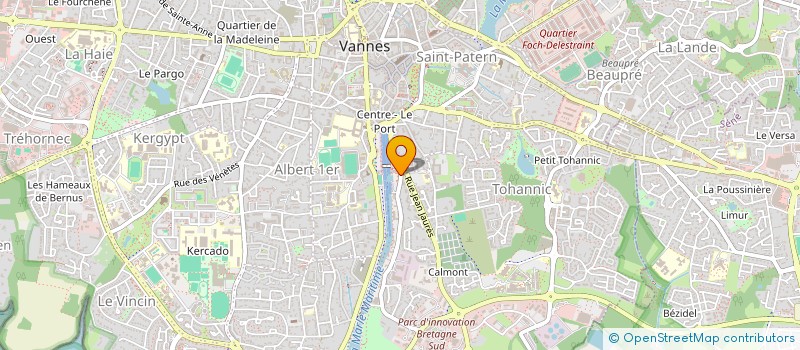 localisation de l'entreprise 1MPACTS à VANNES