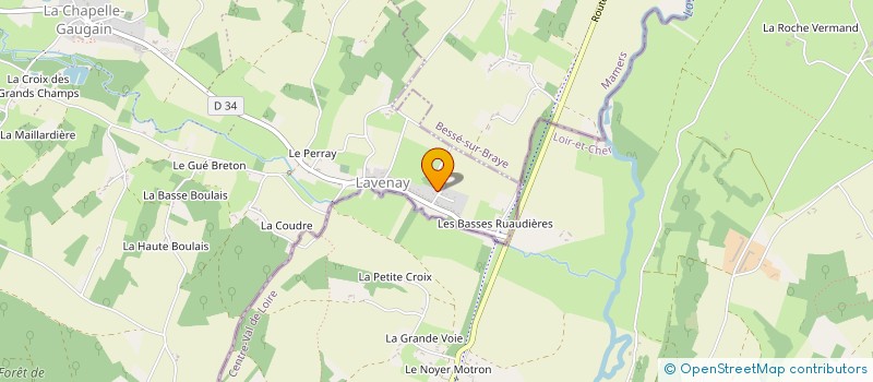 localisation de l'entreprise 1NSPIRE ACADEMY  LOIR EN VALLEE