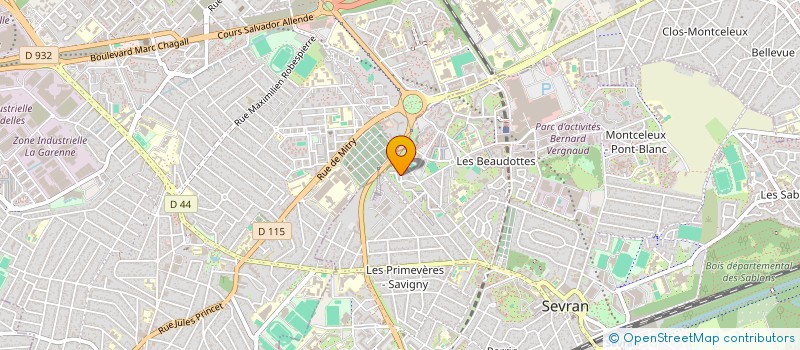 localisation de l'entreprise 1OVATION POUR CHAQUE BELLE ŒUVRE (1OVATION) à SEVRAN