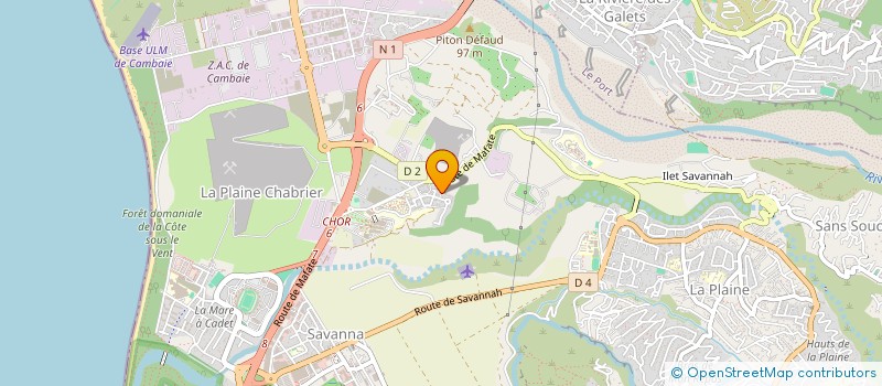 localisation de l'entreprise 1P2Z  SAINT-PAUL