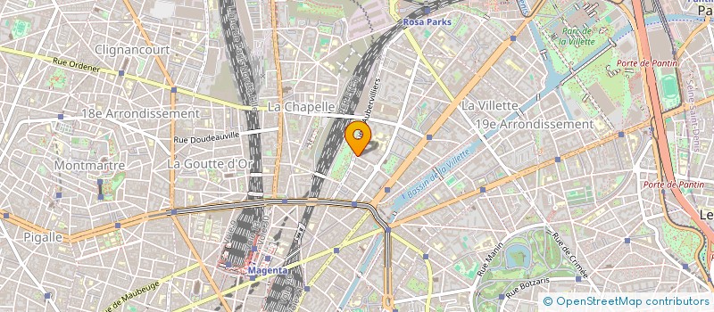 localisation de l'entreprise 1PM  PARIS