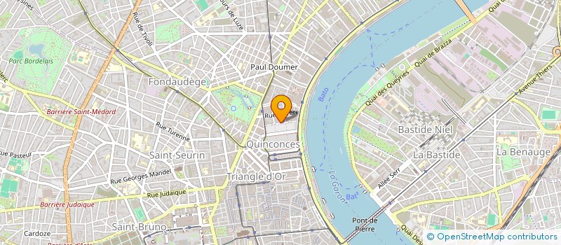 localisation de l'entreprise 1PRIMEDOC  BORDEAUX