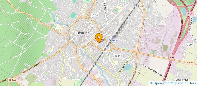localisation de l'entreprise 1PULSE à BEAUNE