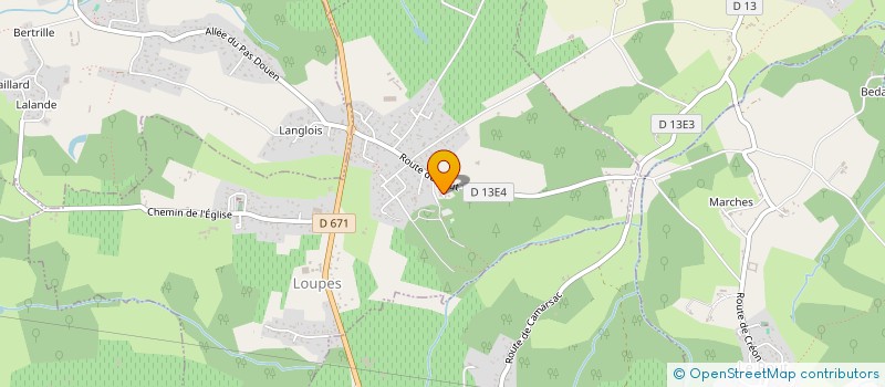 localisation de l'entreprise 1RM COACHING  LOUPES