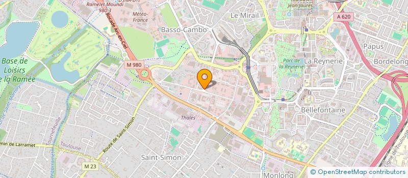 localisation de l'entreprise 1RPM à TOULOUSE