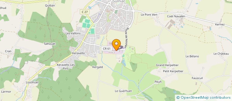 localisation de l'entreprise 1SUL'AIR  SULNIAC