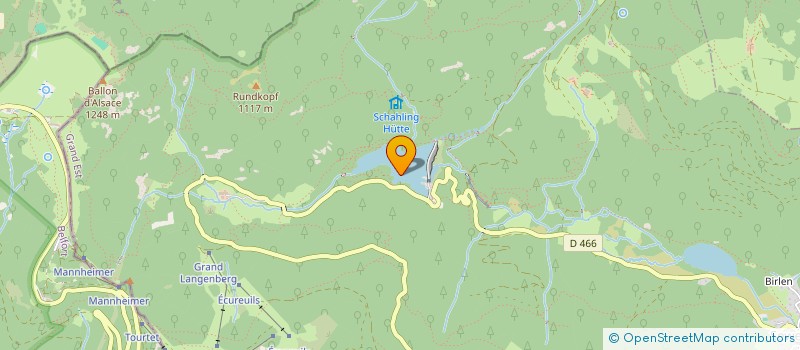 localisation de l'entreprise 1UBERGE DU LAC D ALFELD  SEWEN