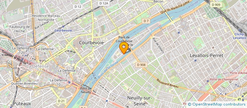 localisation de l'entreprise 1VARIANCE à SURESNES