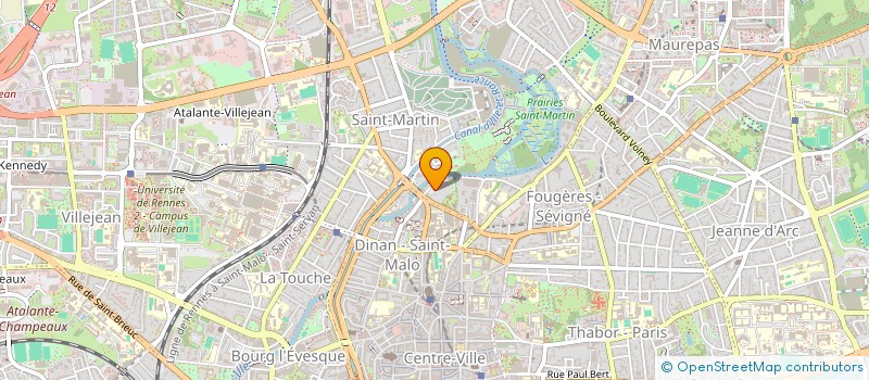 localisation de l'entreprise 1VENTIVE à RENNES