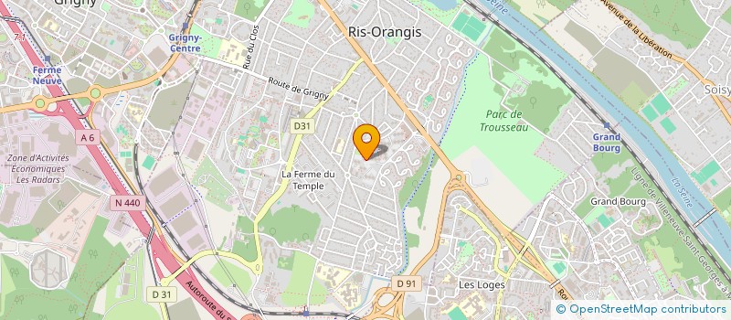 localisation de l'entreprise 2 & 1 PRESTIGE TRANSPORT à RIS-ORANGIS