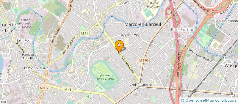 localisation de l'entreprise 2,21 GIGAWATTS à MARCQ-EN-BARŒUL