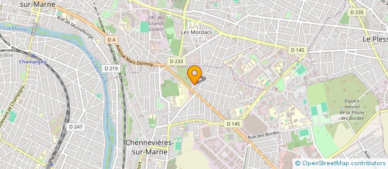 localisation de l'entreprise 2,21 GIGAWATTS  CHENNEVIERES-SUR-MARNE