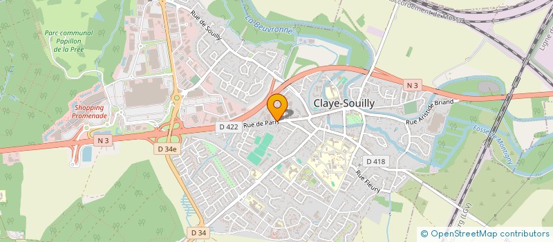 localisation de l'entreprise 2.37 HOLDINGS  CLAYE-SOUILLY