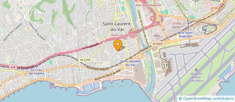 localisation de l'entreprise 2.7 à SAINT-LAURENT-DU-VAR