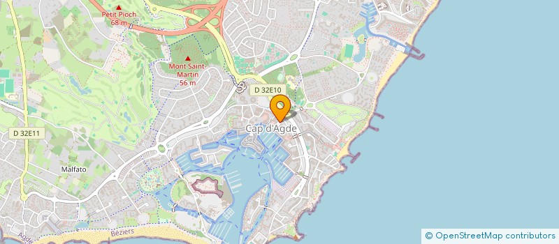 localisation de l'entreprise 2 A  AGDE