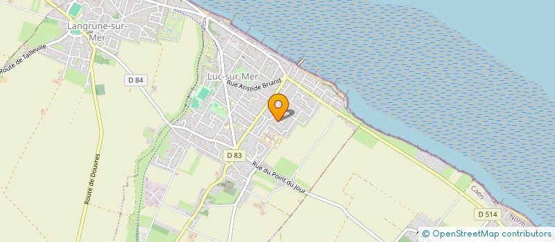 localisation de l'entreprise 2 A  LUC-SUR-MER