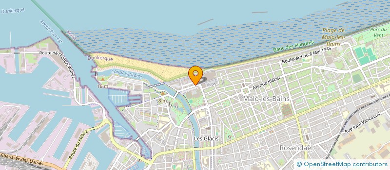 localisation de l'entreprise 2 A C à DUNKERQUE