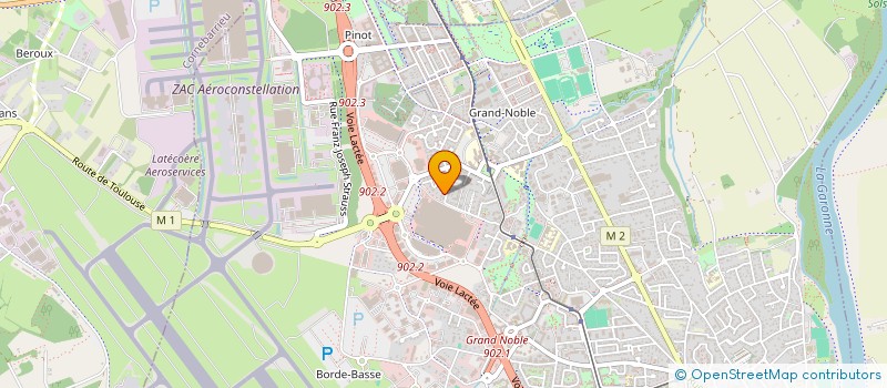 localisation de l'entreprise 2 A CONSTRUCTIONS à BLAGNAC