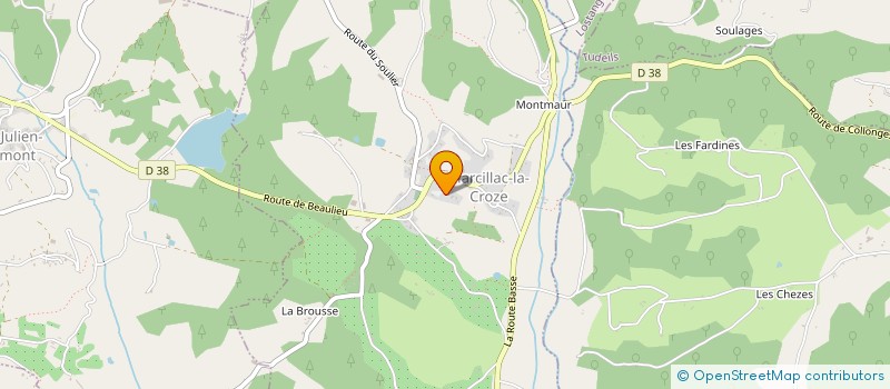 localisation de l'entreprise 2 A DECORS  TURENNE