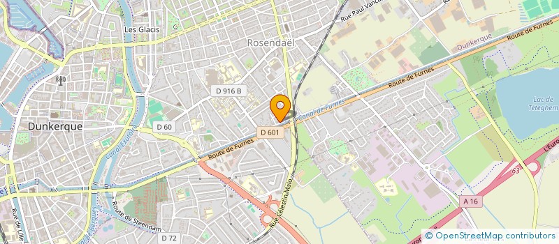 localisation de l'entreprise 2 A INVESTISSEMENTS à DUNKERQUE