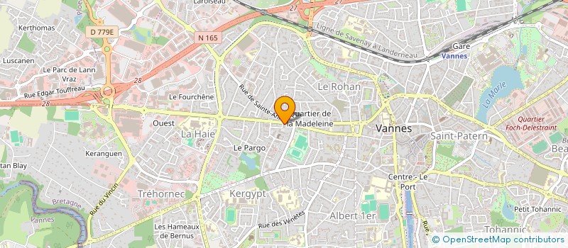 localisation de l'entreprise 2 A J T à VANNES