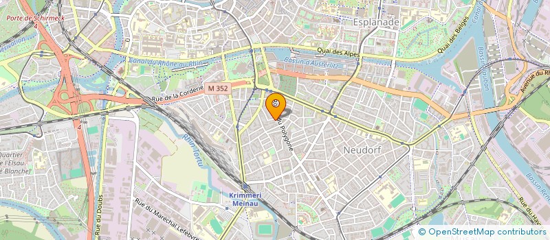 localisation de l'entreprise 2 A R T ETOILE à STRASBOURG