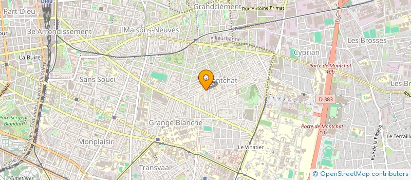 localisation de l'entreprise 2 A SERVICES  LYON