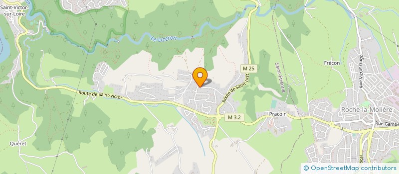 localisation de l'entreprise 2 AC  SAINT-ETIENNE