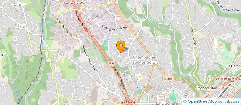 localisation de l'entreprise 2 AD  CHAMPAGNE-AU-MONT-D OR