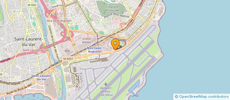 localisation de l'entreprise 2 AF à NICE