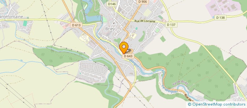 localisation de l'entreprise 2-AL  VAL DE BRIEY